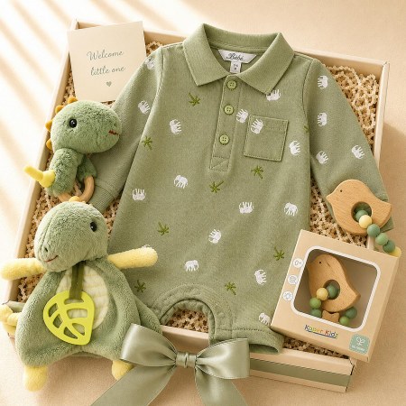 Bebe Dinosaur Baby Gift Hamper