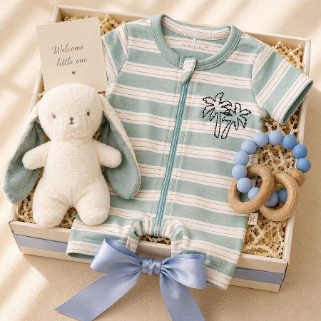 Marquise Sage Baby Gift Hamper