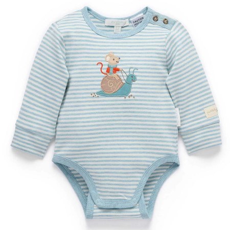 Purebaby Thick Applique Bodysuit